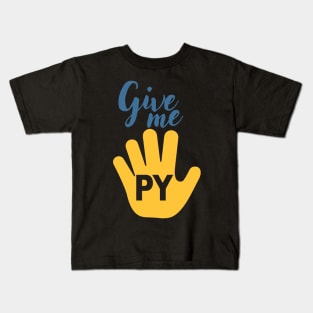 Python Programmer Humor Phrase Kids T-Shirt
